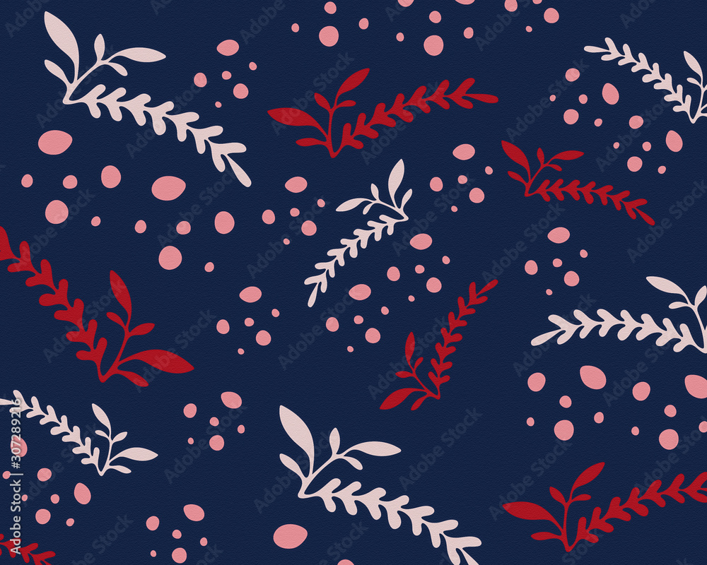 Retro Floral Pattern 