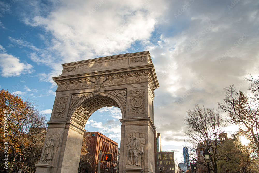 Washington Square arch 