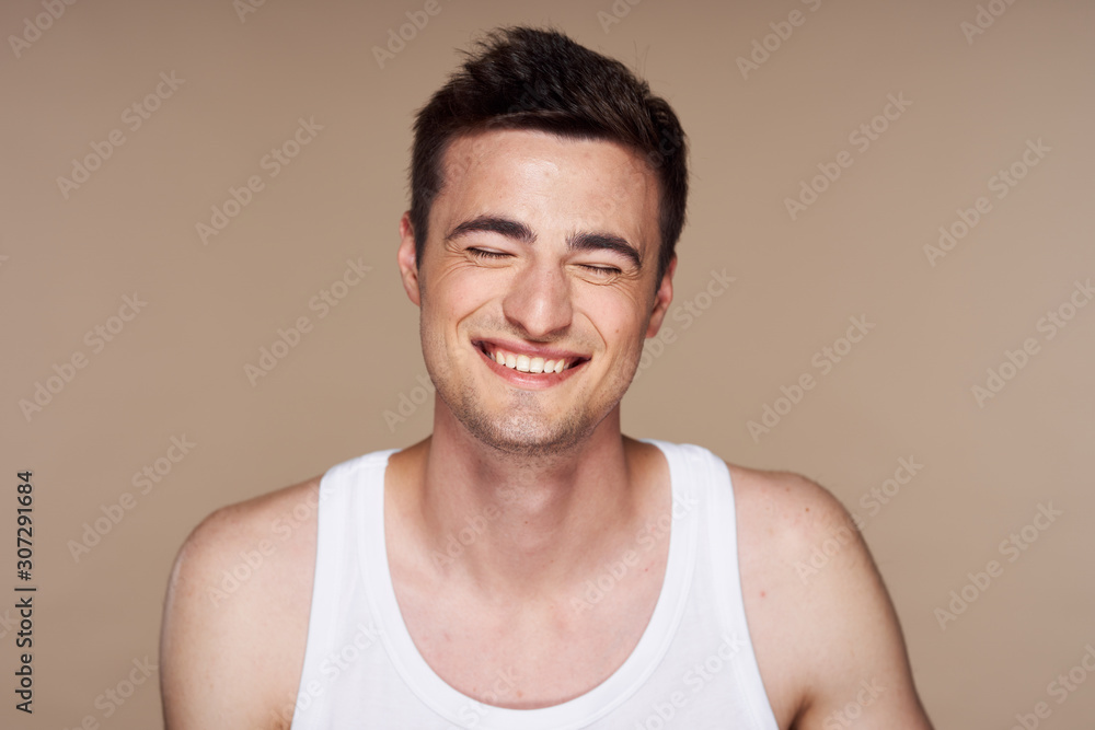portrait of young man portrait of young man