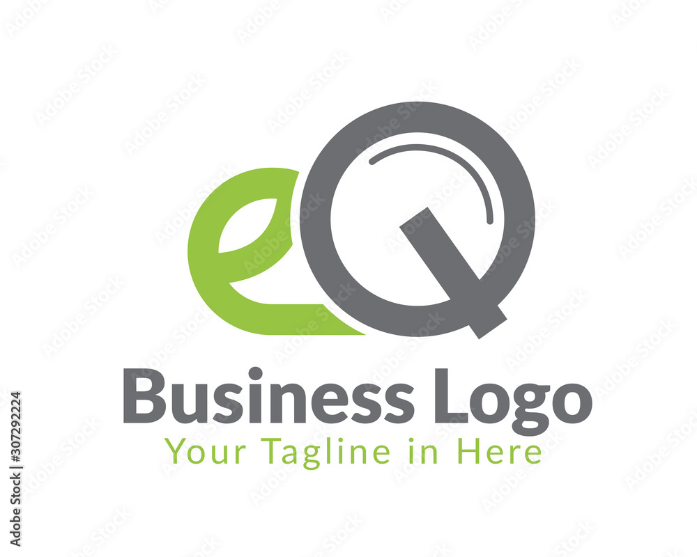 E Q Cloud initial logo design inspiration E Q Cloud initial logo design inspiration