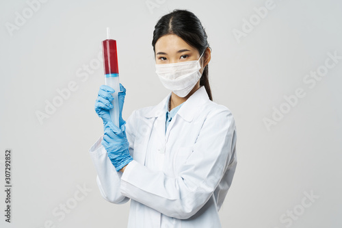 doctor with syringe