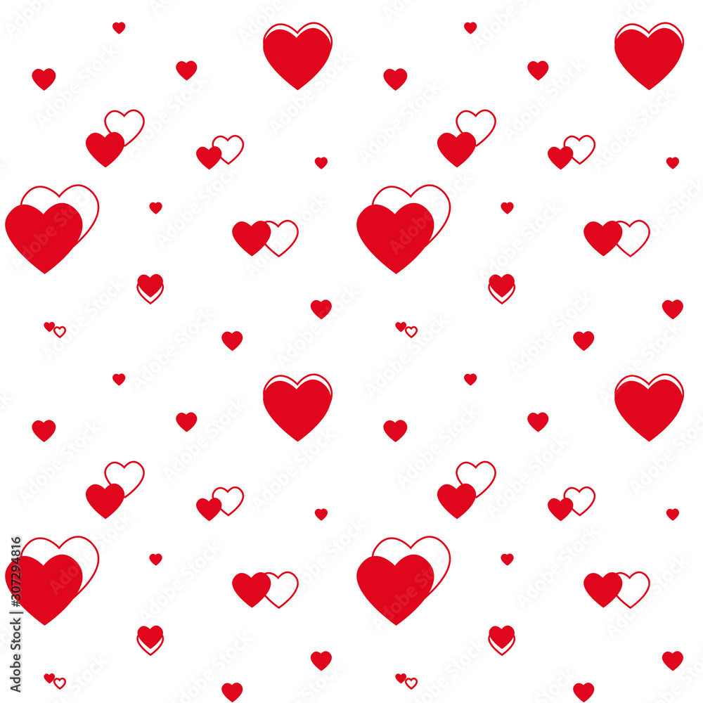 seamless pattern with hearts seamless pattern with hearts