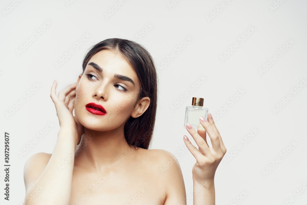 beautiful woman bare shoulders spa treatments clean skin beautiful woman bare shoulders spa treatments clean skin