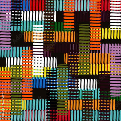 american graffiti style illustration psychedelic abstract quality pattern