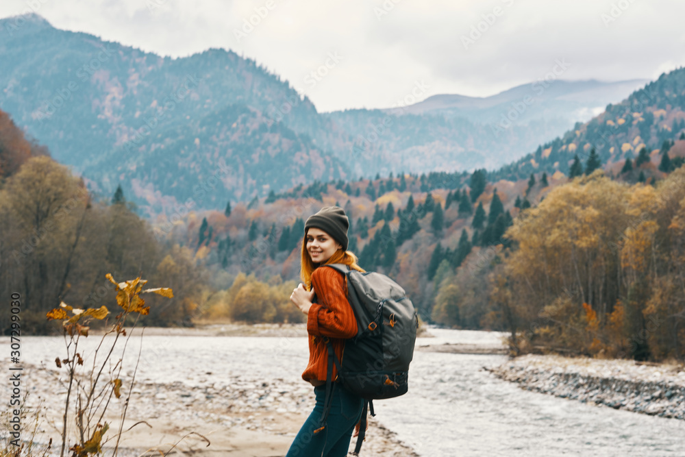 woman in the mountains woman in the mountains