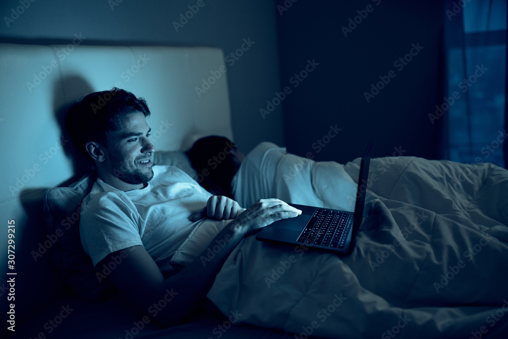 Fototapeta premium woman in bed