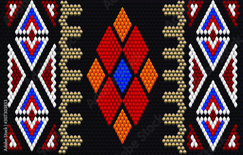 The traditional ornament of the inhabitants of the east and the Arab world.