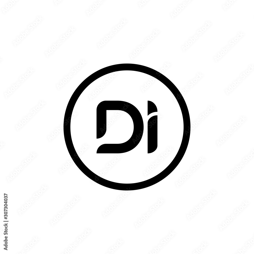 Initial DI Letter Logo With Creative Modern Business Typography Vector Template. Creative Letter DI Logo Vector. Initial DI Letter Logo With Creative Modern Business Typography Vector Template. Creative Letter DI Logo Vector.