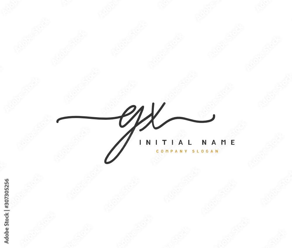 G X GX Beauty vector initial logo, handwriting logo of initial signature, wedding, fashion, jewerly, boutique, floral and botanical with creative template for any company or business. G X GX Beauty vector initial logo, handwriting logo of initial signature, wedding, fashion, jewerly, boutique, floral and botanical with creative template for any company or business.