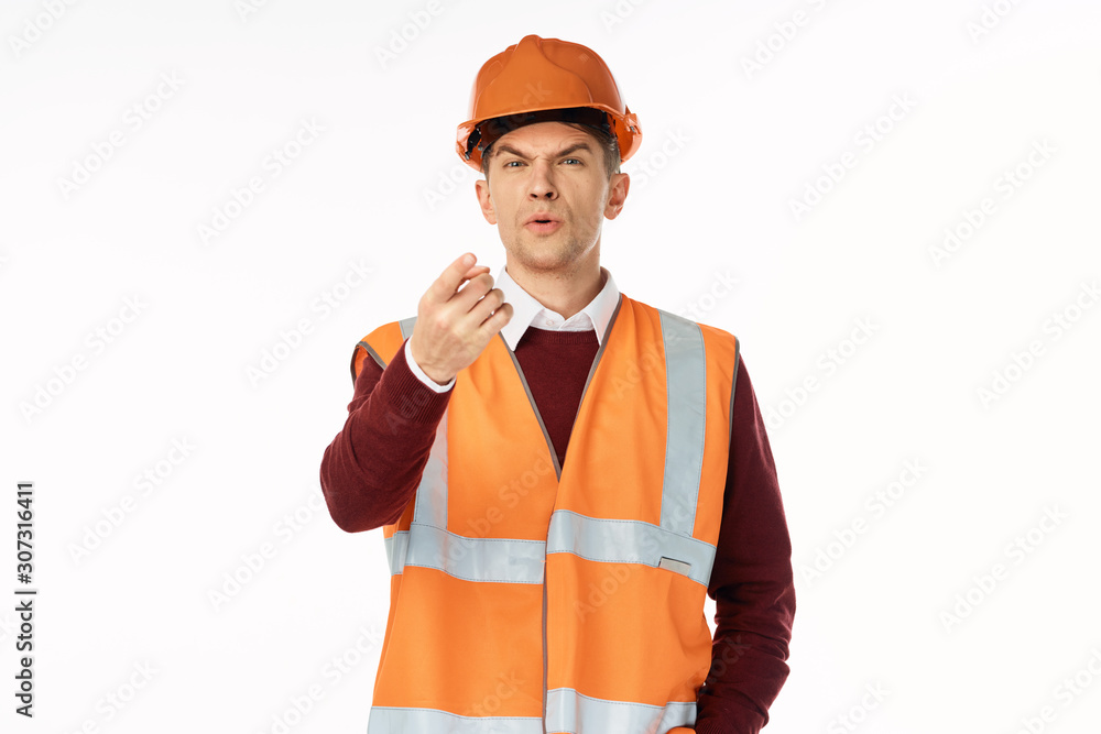 portrait of construction worker portrait of construction worker