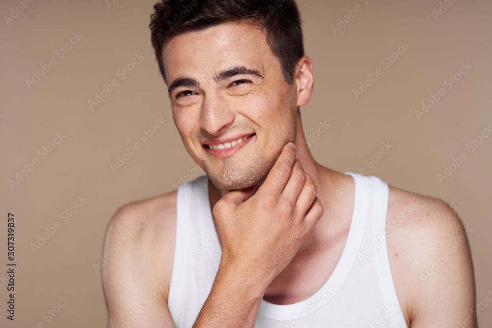 portrait of young man portrait of young man