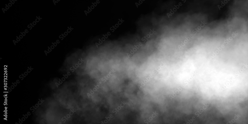 Closeup of colorful abstract steam/smoke/ink texture background (High-resolution 3D CG rendering illustration)