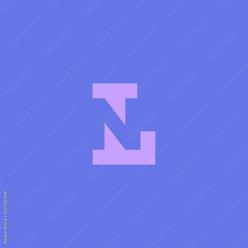 Creative Initial letter LN/NL abstract Vector logo for company identity. lowercase l and n initial design template. Vector illustration. Creative Initial letter LN/NL abstract Vector logo for company identity. lowercase l and n initial design template. Vector illustration.