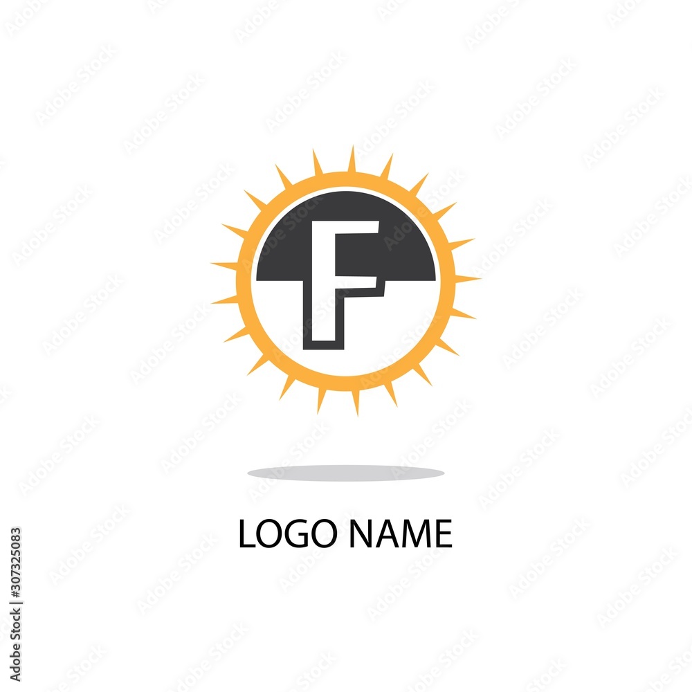F LOGO SYMBOL VECTOR MODERN BUSINESS F LOGO SYMBOL VECTOR MODERN BUSINESS