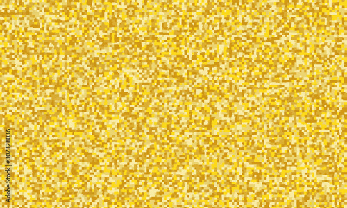 Gold glitter texture. Golden abstract particles.