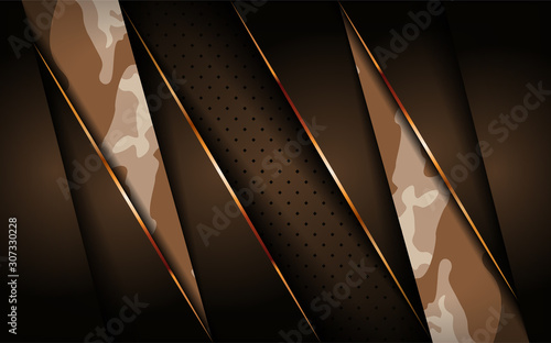 modern brown camo abstract background design