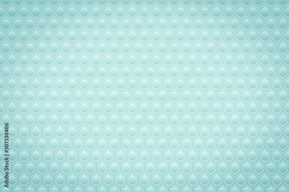 Hexagon grid cell illustration. Abstract hexagonal background.