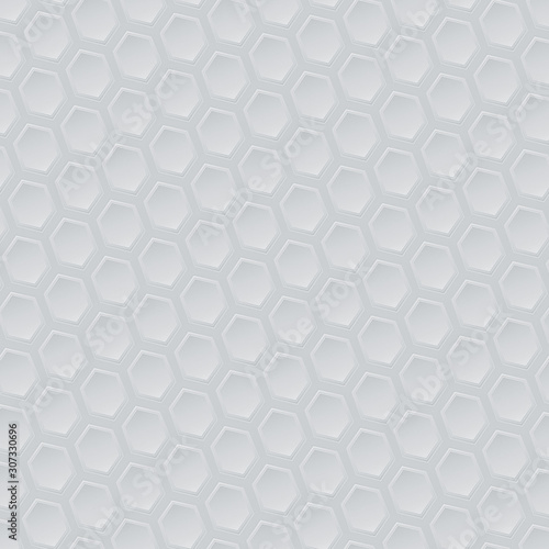 Fototapeta Naklejka Na Ścianę i Meble -  Hexagon grid cell illustration. Abstract hexagonal background.