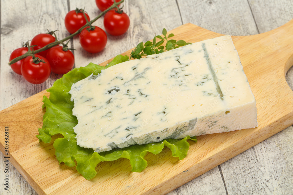 Italian traditional gorgonzola soft cheese