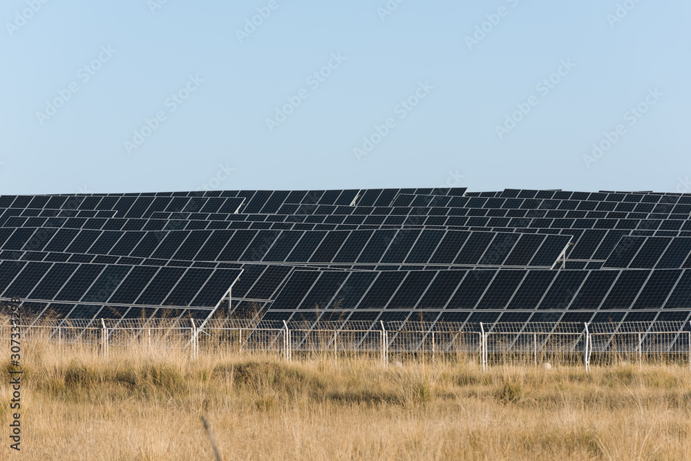 view of photovoltaic power station view of photovoltaic power station