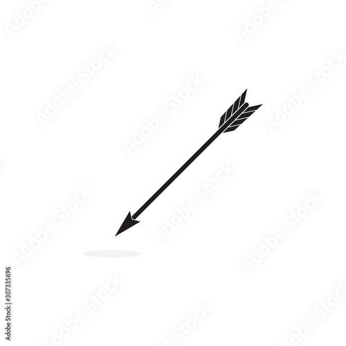 Set of Arrow archery icon vector illustration Logo Template