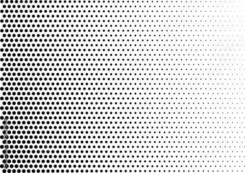 Abstract halftone dotted background. Futuristic grunge pattern, dot and circles.  Vector modern optical pop art texture for posters, sites, business cards, cover, postcards, labels, stickers layout.