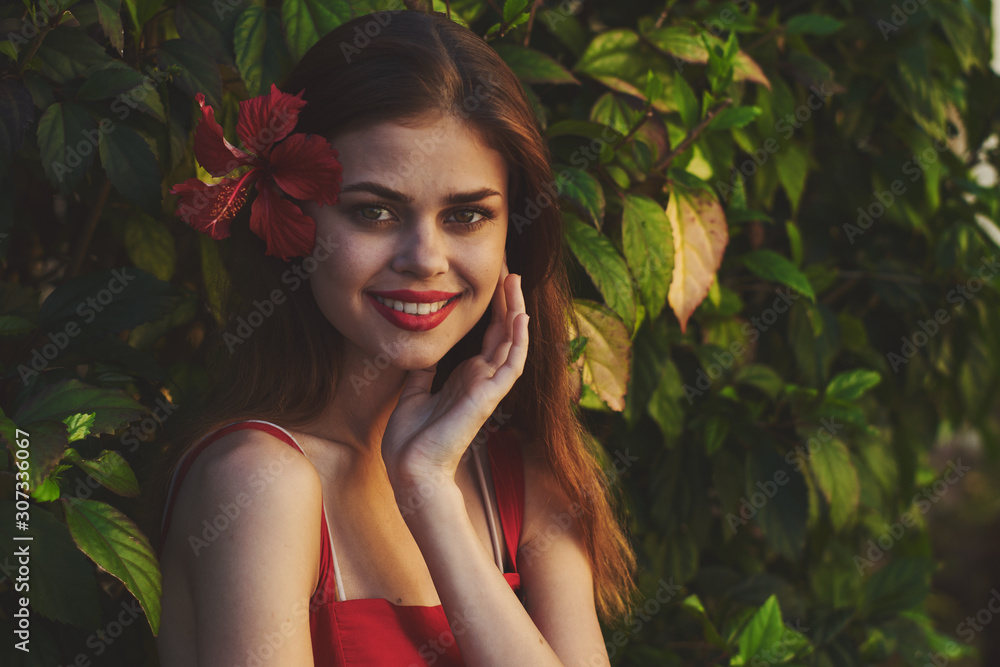 portrait of young woman portrait of young woman