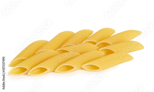 italian pasta isolate on white background