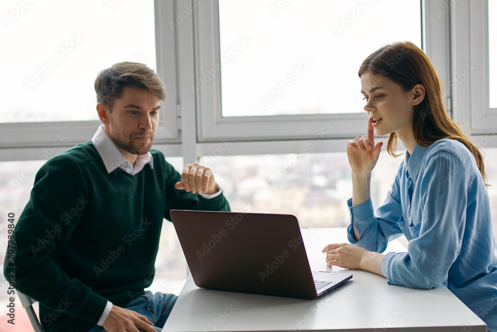 business people working in office business people working in office