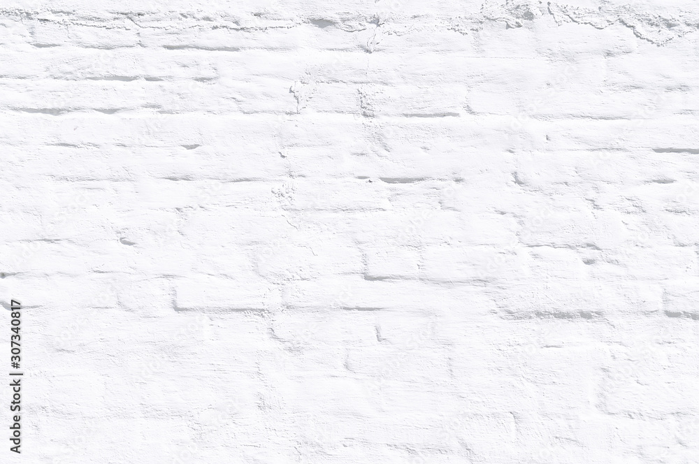 Fototapeta premium White Brick Wall