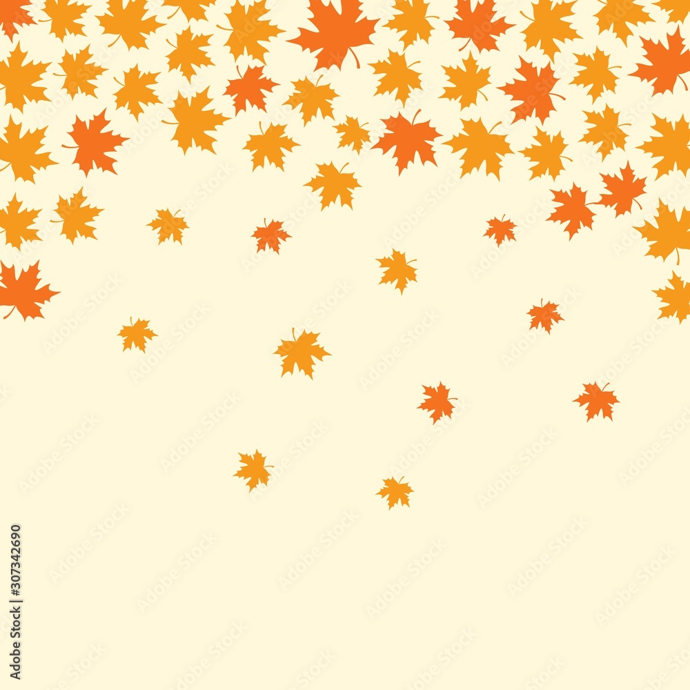 autumn leaf background illustration autumn leaf background illustration