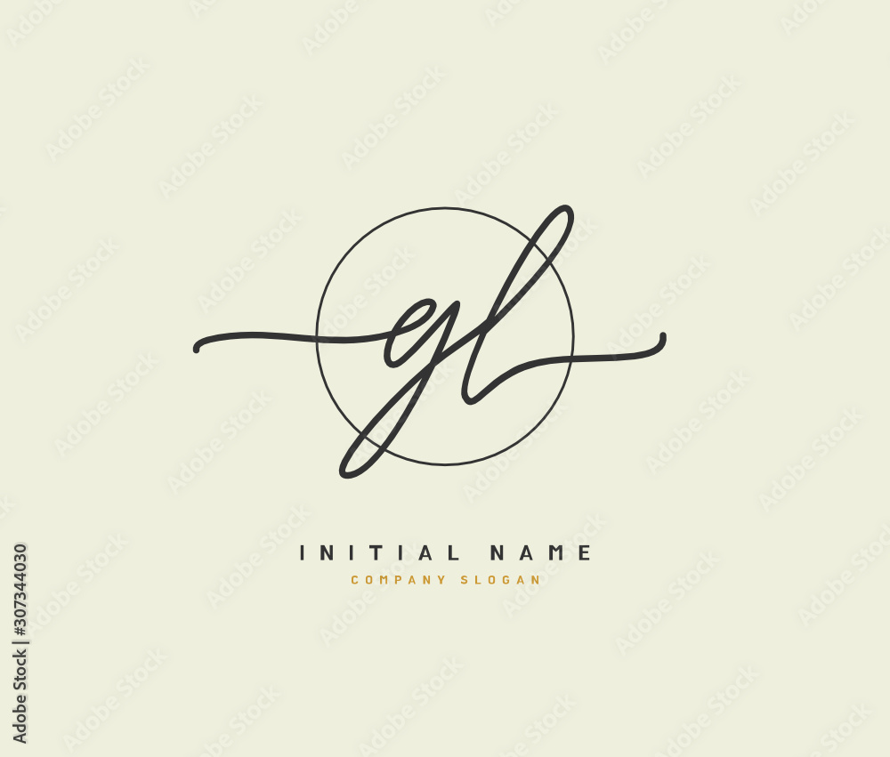 G L GL Beauty vector initial logo, handwriting logo of initial signature, wedding, fashion, jewerly, boutique, floral and botanical with creative template for any company or business. G L GL Beauty vector initial logo, handwriting logo of initial signature, wedding, fashion, jewerly, boutique, floral and botanical with creative template for any company or business.