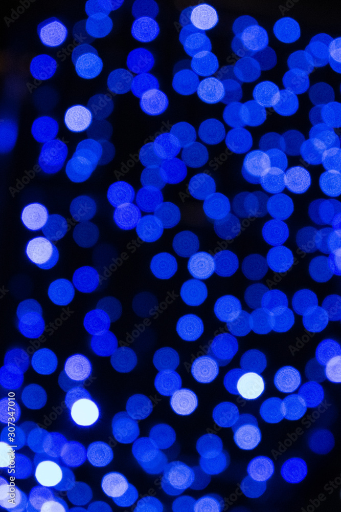 christmas light bokeh blue real christmas light bokeh blue real