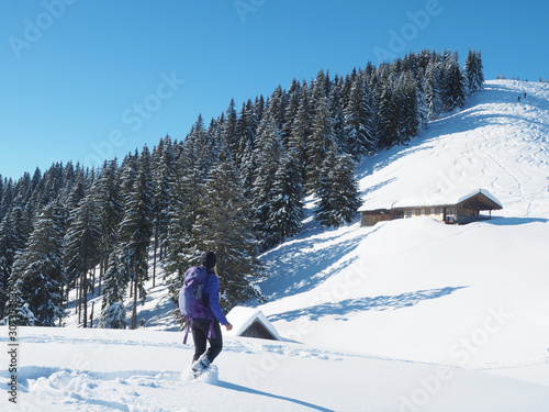 Winterwanderung auf das Hörnle - Bayern