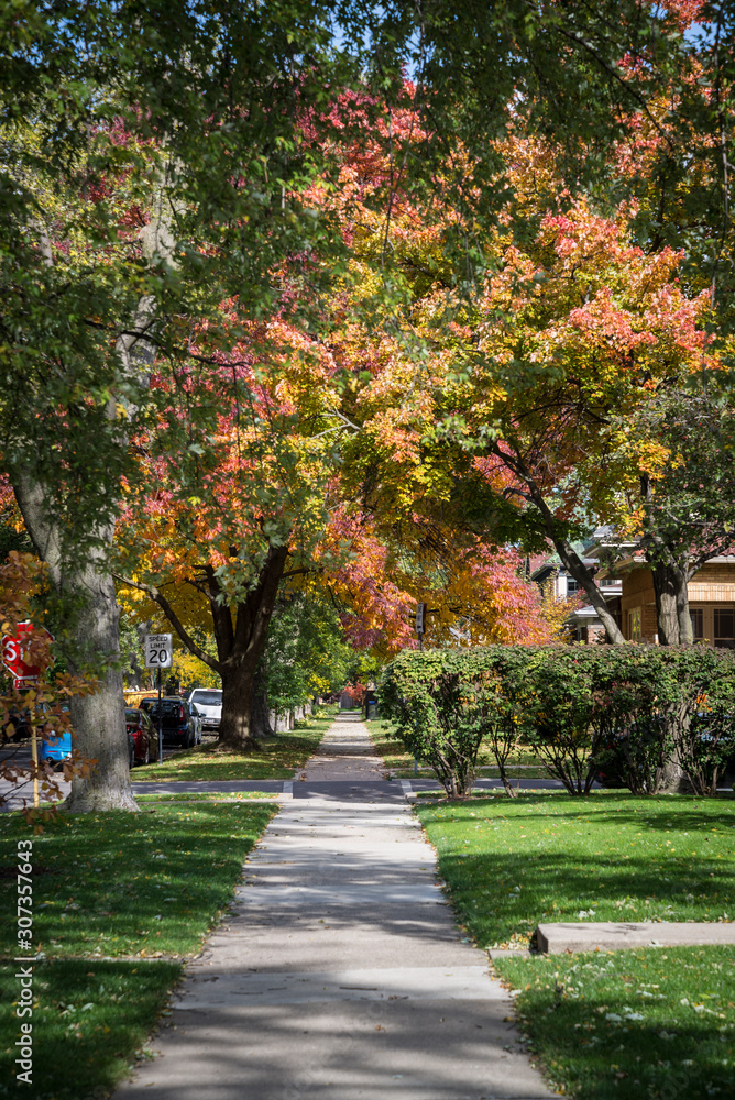 Ravenswood Manor Historic District, residential neighbourhood that was developed during the early twentieth century in the Albany Park community area of North Side, Chicago, Illinois, USA