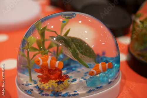 Make a snow globe by yourself