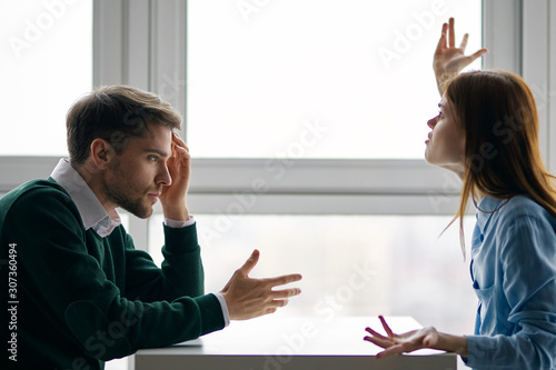 teacher and student in classroom