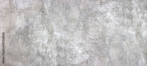 Texture of old gray concrete wall for background, studio room, for display products. © chiew