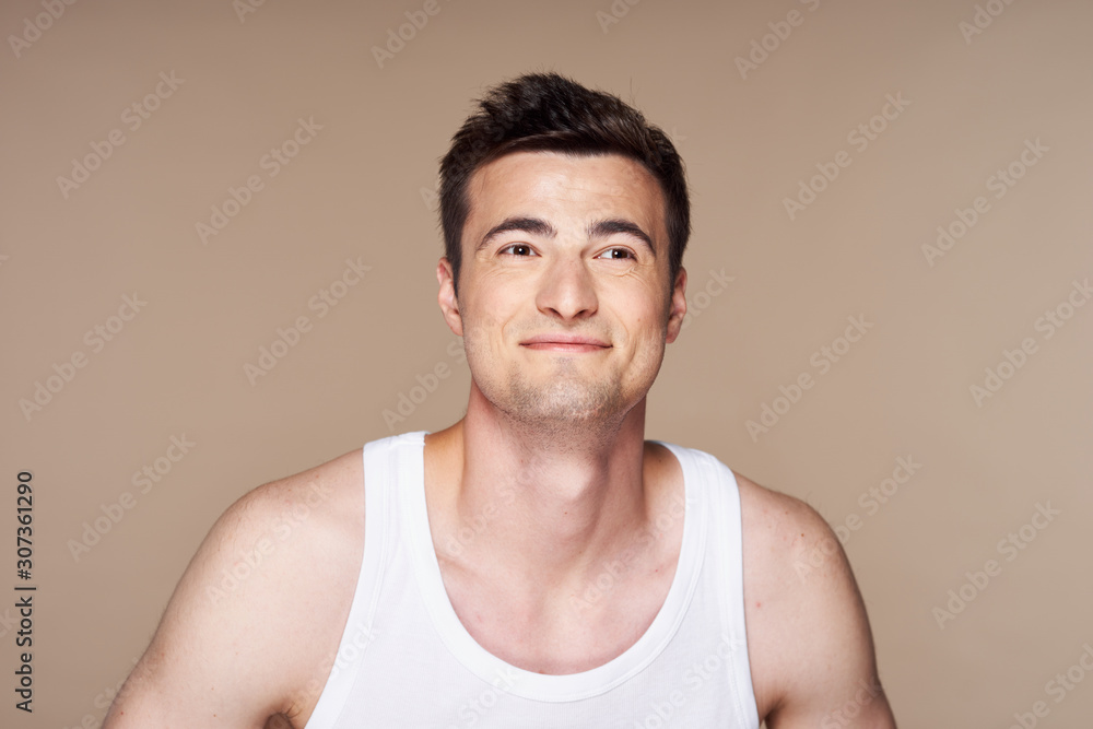 portrait of young man portrait of young man