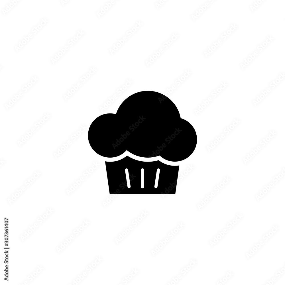 Cupcake dessert icon for web and mobile Cupcake dessert icon for web and mobile