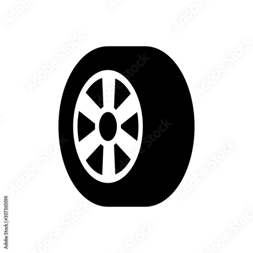 wheel - car wheel icon vector design template