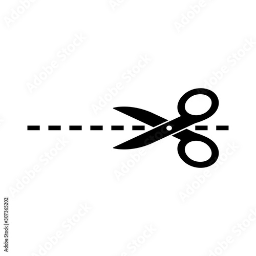 scissor icon vector design template