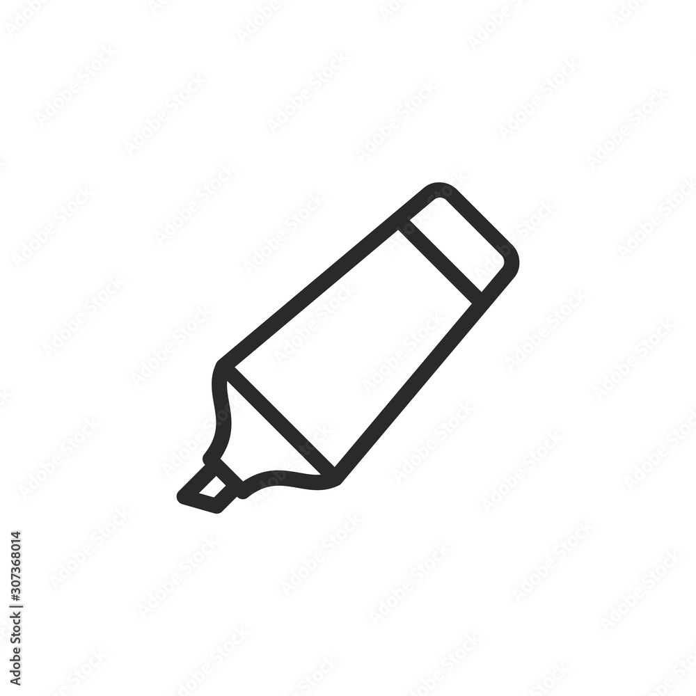 Highlighter Icon Vector Illustration Highlighter Icon Vector Illustration
