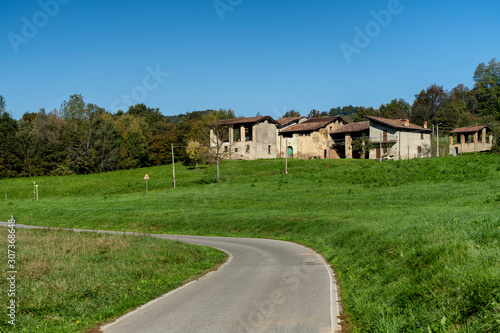 Wallpaper Mural The park of Montevecchia and Curone, Italy, at fall Torontodigital.ca