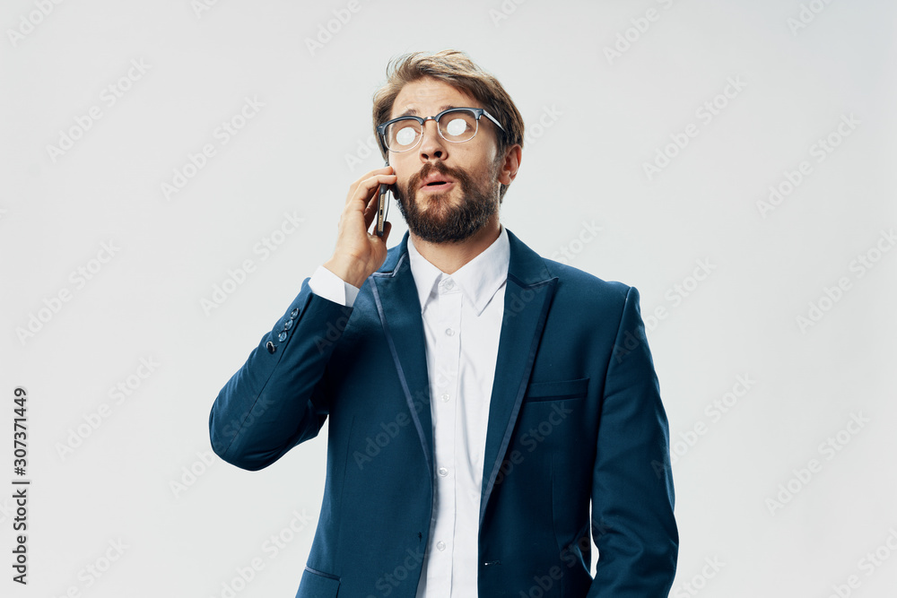 businessman talking on the phone businessman talking on the phone