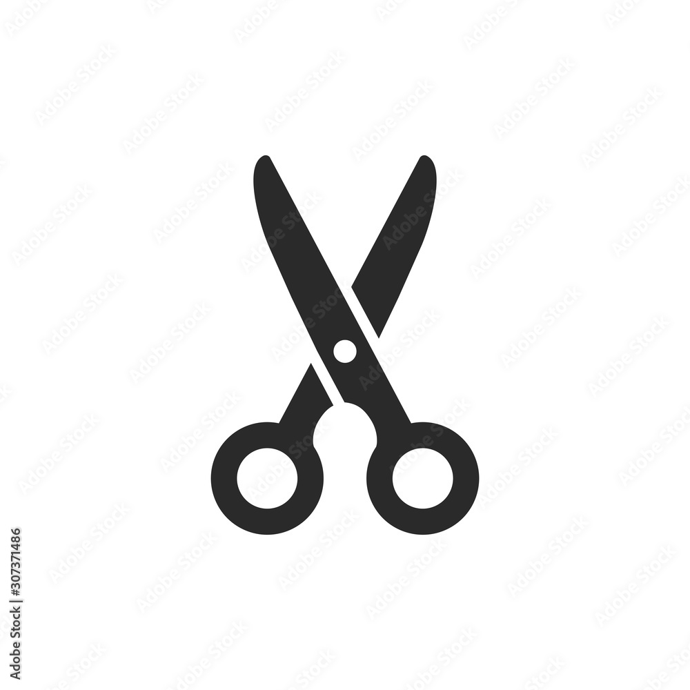 Scissors Icon Vector Illustration Scissors Icon Vector Illustration