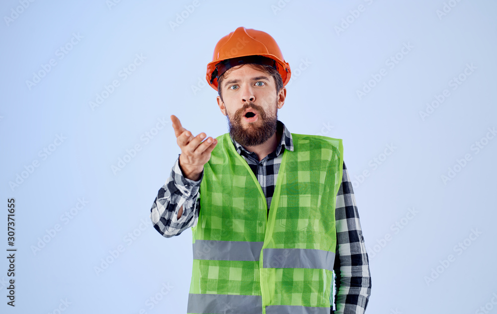 construction worker with hammer construction worker with hammer