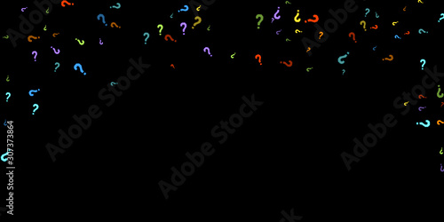 Question marks Quiz, doubt poll query public poll.
