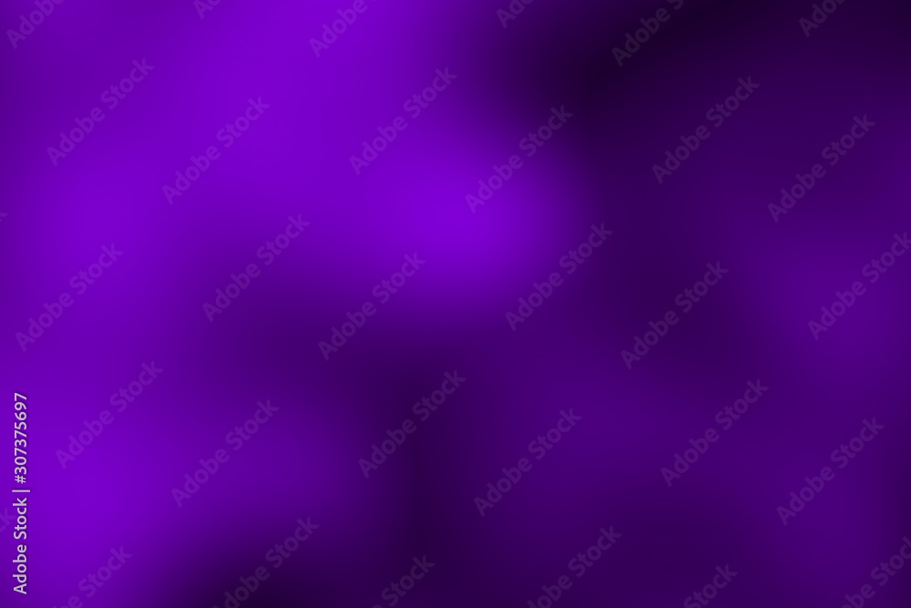 Fototapeta premium purple blurred gradient black color.