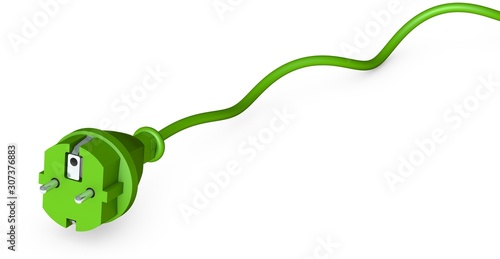 green power eco concept 3d